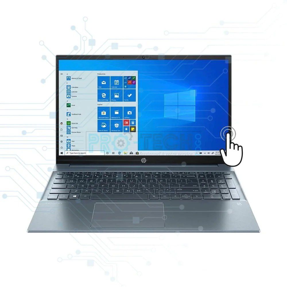 Hp Pavilion Laptop 15 TACTILE : Intel(R) Core(TM) i7-1065G7 CPU @ 1.30GHZ (8 CPUS), ~1.5GHz RAM 16 G